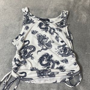 Black and White Dragan Tank